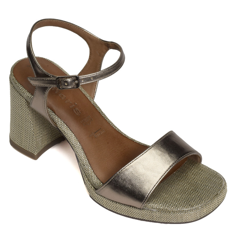 28342 Bronze, Nu-Pieds à talon Tamaris