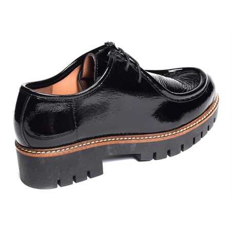 CV6202 Verni Noir, Richelieus Rock & Rose