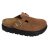  BOSTON PLATFORM SUEDE Cognac