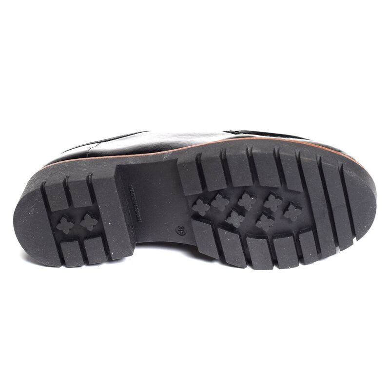 CV6202 Verni Noir, Richelieus Rock & Rose