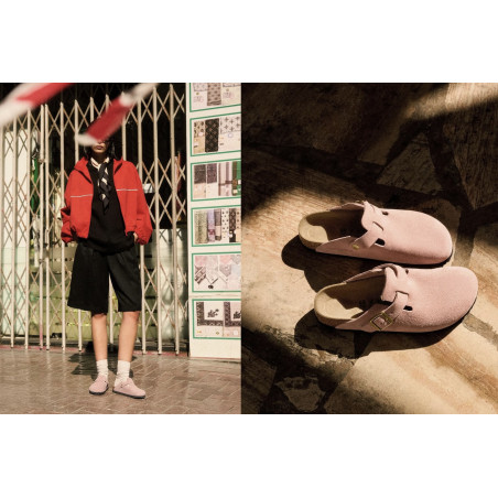BOSTON W Rose Clair, Sabots Birkenstock