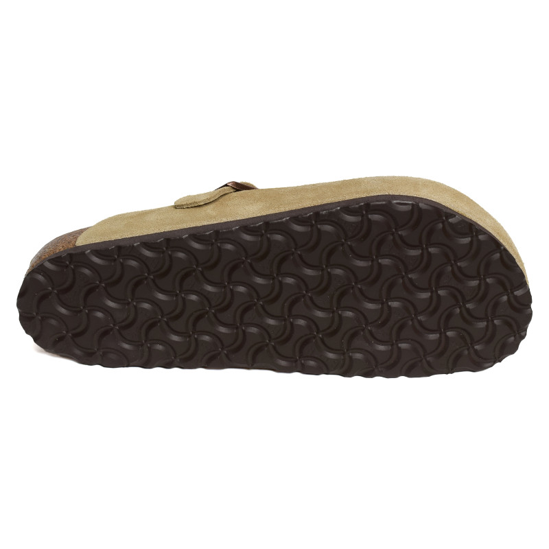 BOSTON SUEDE Beige, Sabots Birkenstock