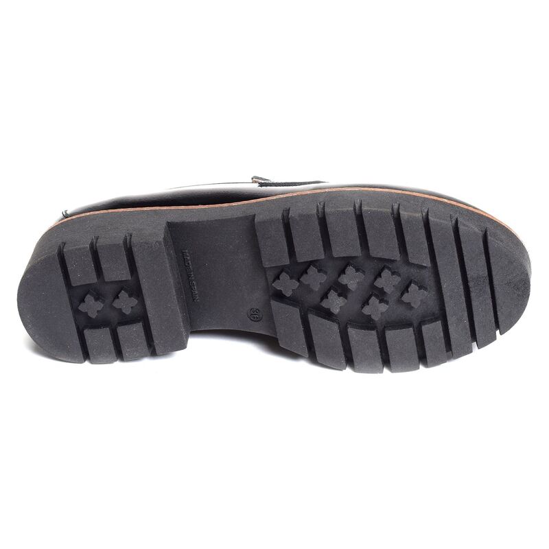CV6203 Verni Noir, Mocassins Rock & Rose