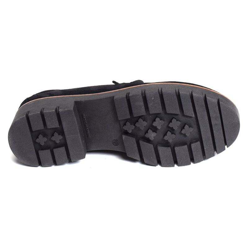 CV6204 Noir, Mocassins Rock & Rose