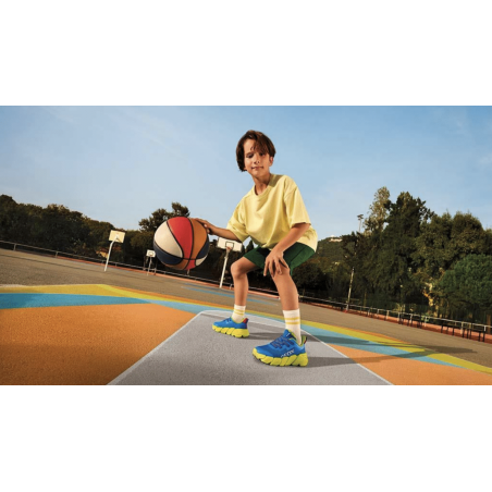 J FLEXYPER FAST A Bleu Vert, Baskets running Geox