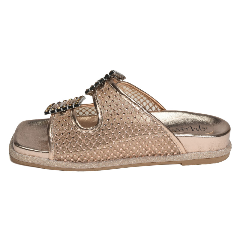 MAXINE 52 Or Rose, Mules Laura Vita