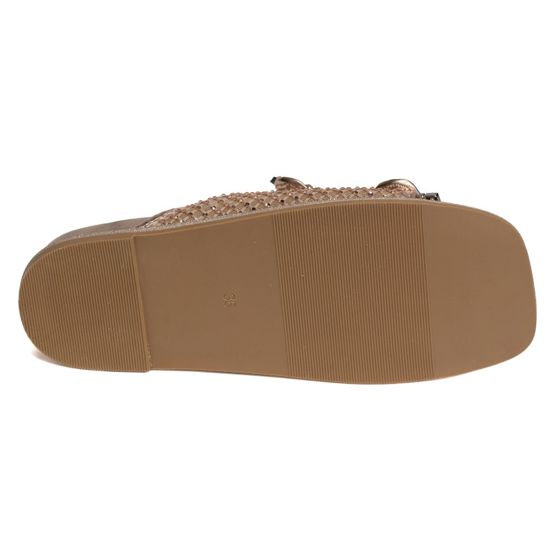 MAXINE 52 Or Rose, Mules Laura Vita