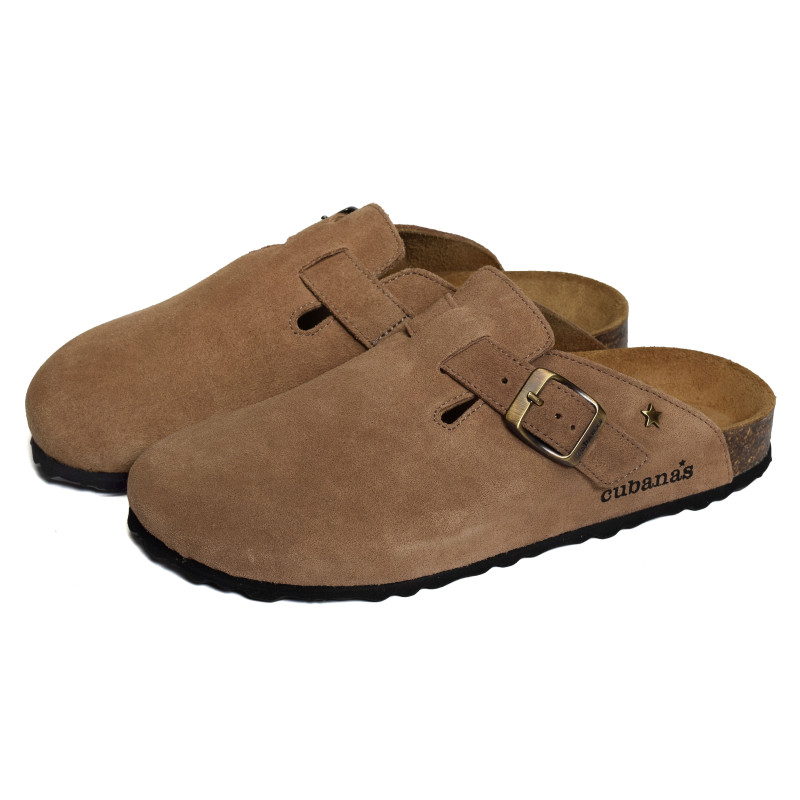 MARIA 101 Beige, Sabots Cubanas