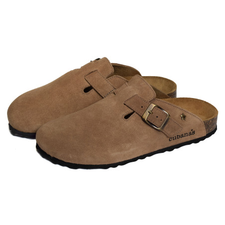 MARIA 101 Beige, Sabots Cubanas