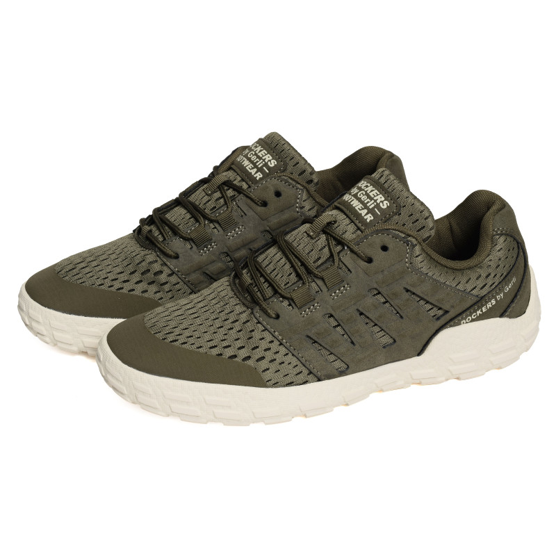 56AA001 Kaki, Baskets running Dockers