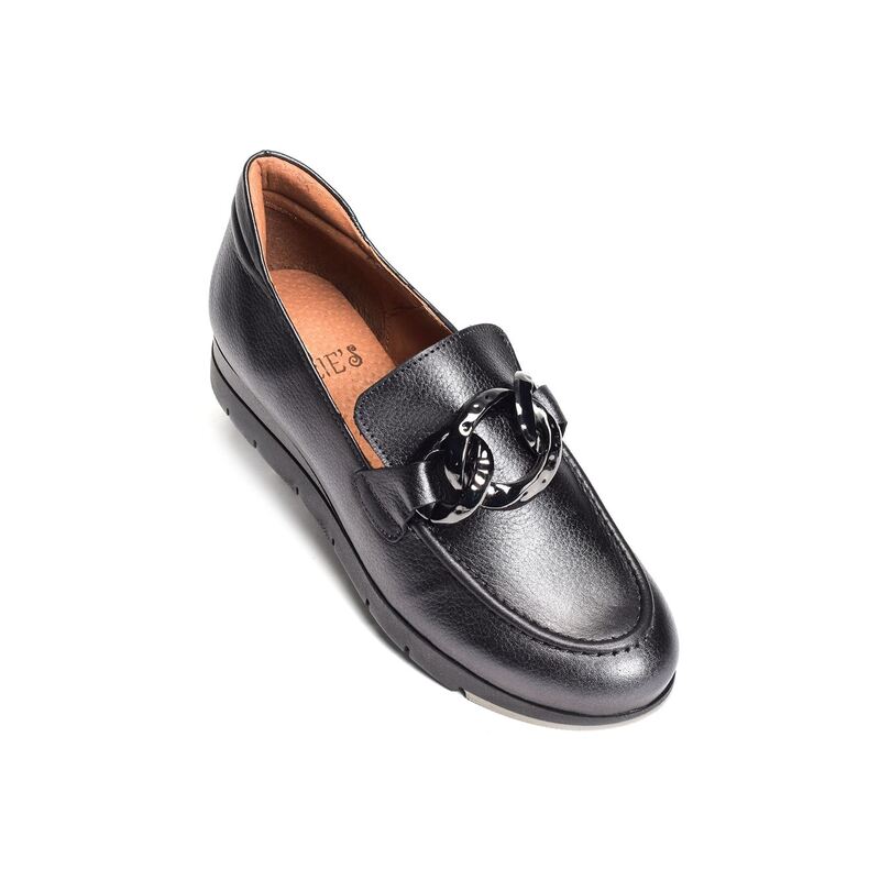 BURAT Anthracite, Mocassins Folie's