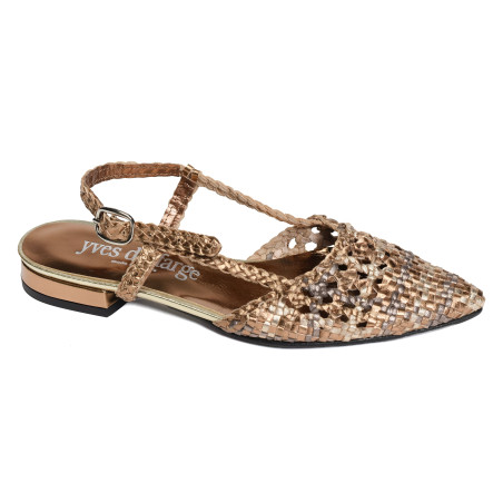 MANEL Platine, Slingback Yves Desfarge