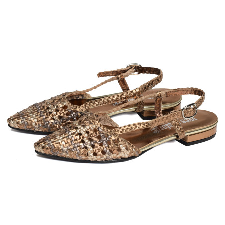 MANEL Platine, Slingback Yves Desfarge