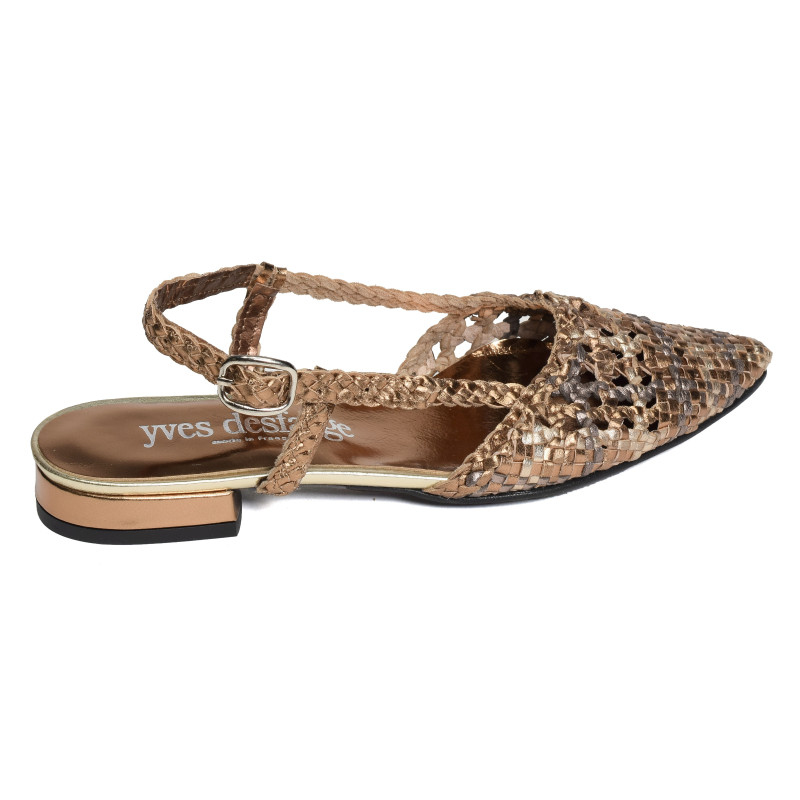 MANEL Platine, Slingback Yves Desfarge