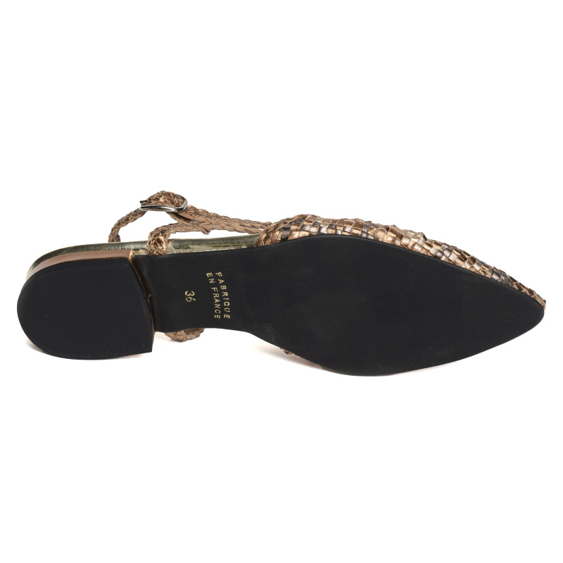 MANEL Platine, Slingback Yves Desfarge