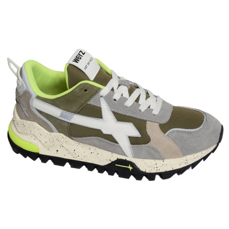 BREEZE 3M Kaki Gris, Baskets running W6YZ