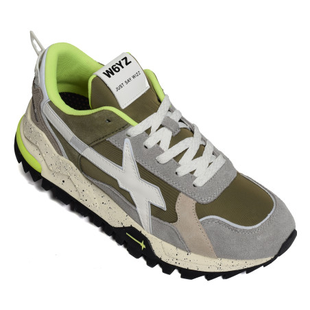 BREEZE 3M Kaki Gris, Baskets running W6YZ