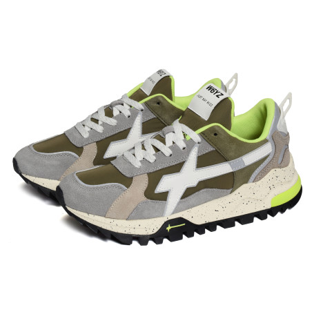 BREEZE 3M Kaki Gris, Baskets running W6YZ