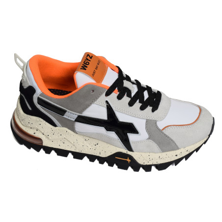 BREEZE 3M Gris Blanc, Baskets running W6YZ
