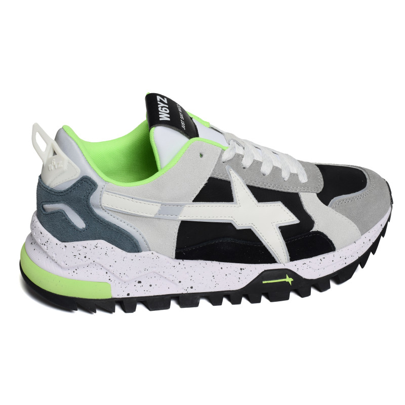 BREEZE 3M Gris Noir, Baskets running W6YZ