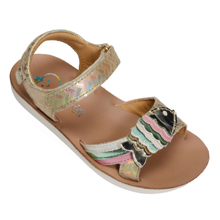 GOA BUBULLE Platine, Sandales plates & Nu-Pieds Shoopom