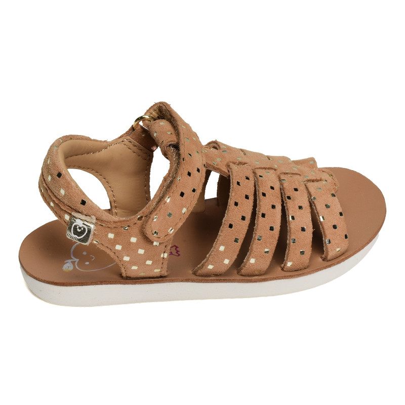 GOA SPART Camel, Sandales plates & Nu-Pieds Shoopom