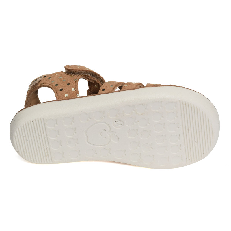 GOA SPART Camel, Sandales plates & Nu-Pieds Shoopom