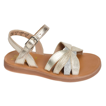 PLAGETTE OTO Platine, Sandales plates & Nu-Pieds Pom d'Api