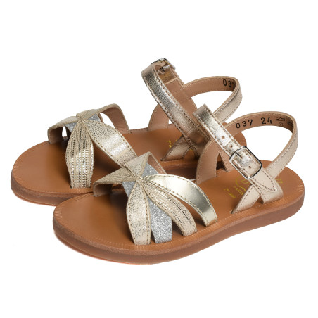PLAGETTE OTO Platine, Sandales plates & Nu-Pieds Pom d'Api