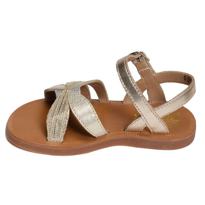 PLAGETTE OTO Platine, Sandales plates & Nu-Pieds Pom d'Api