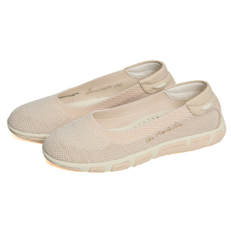 JIVIANA Beige Or, Ballerines TBS