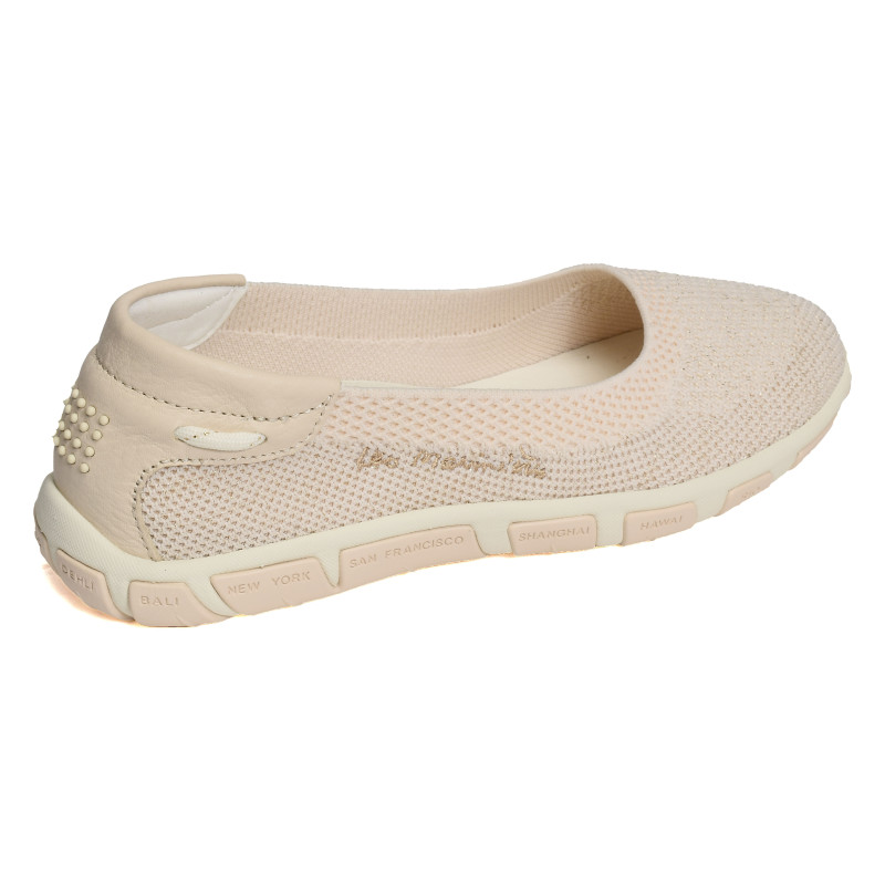 JIVIANA Beige Or, Ballerines TBS