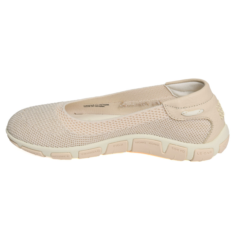JIVIANA Beige Or, Ballerines TBS