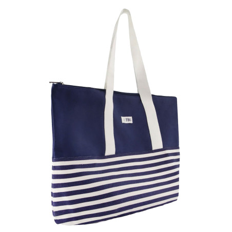CHARLIZE Marine Blanc, Paniers & Cabas TBS