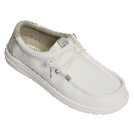 WALLY SURF WASH Blanc, Slip-On HeyDude