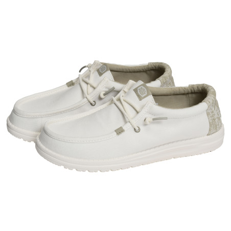 WALLY SURF WASH Blanc, Slip-On HeyDude