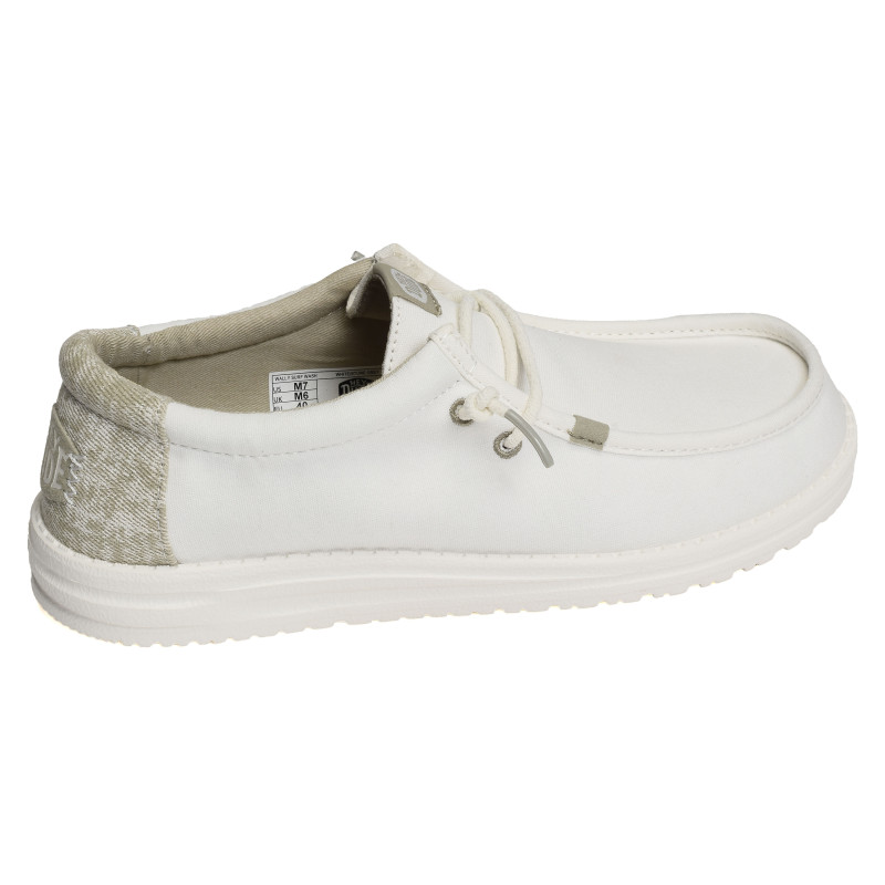 WALLY SURF WASH Blanc, Slip-On HeyDude