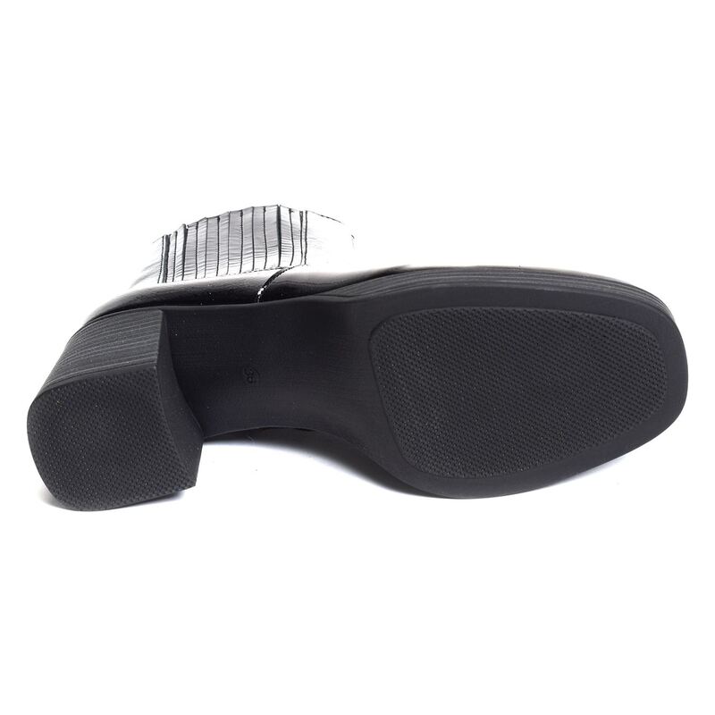 CV6004 Verni Noir, Bottines Folie's
