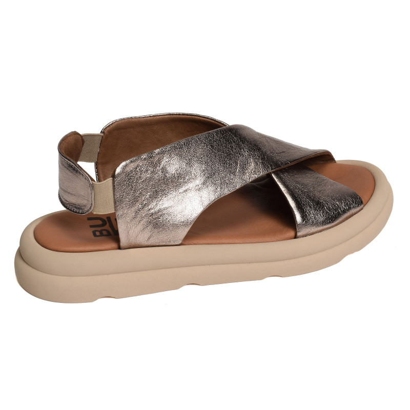 2603 Bronze, Sandales plates Bueno