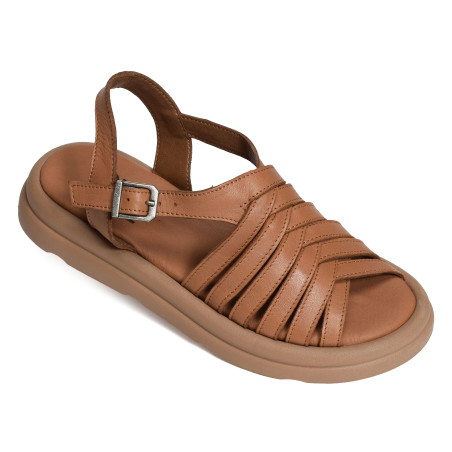 3300 Camel, Sandales plates Bueno
