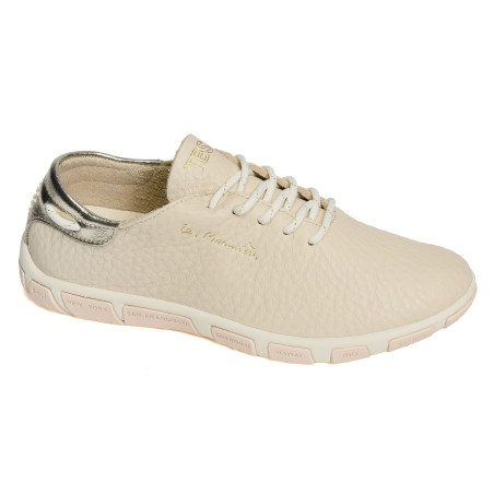 JAZARU Beige Or, Sneakers basses TBS