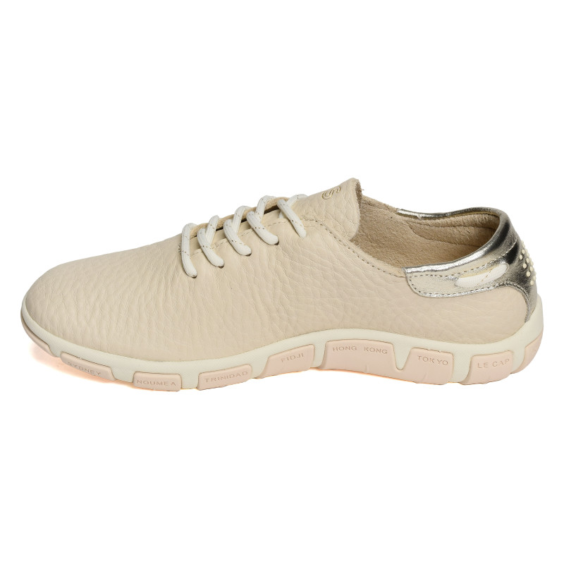 JAZARU Beige Or, Sneakers basses TBS