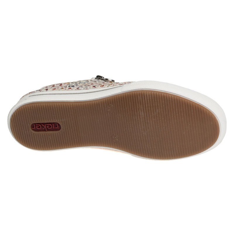 L7255 Beige Multicolore, Slip-On Rieker