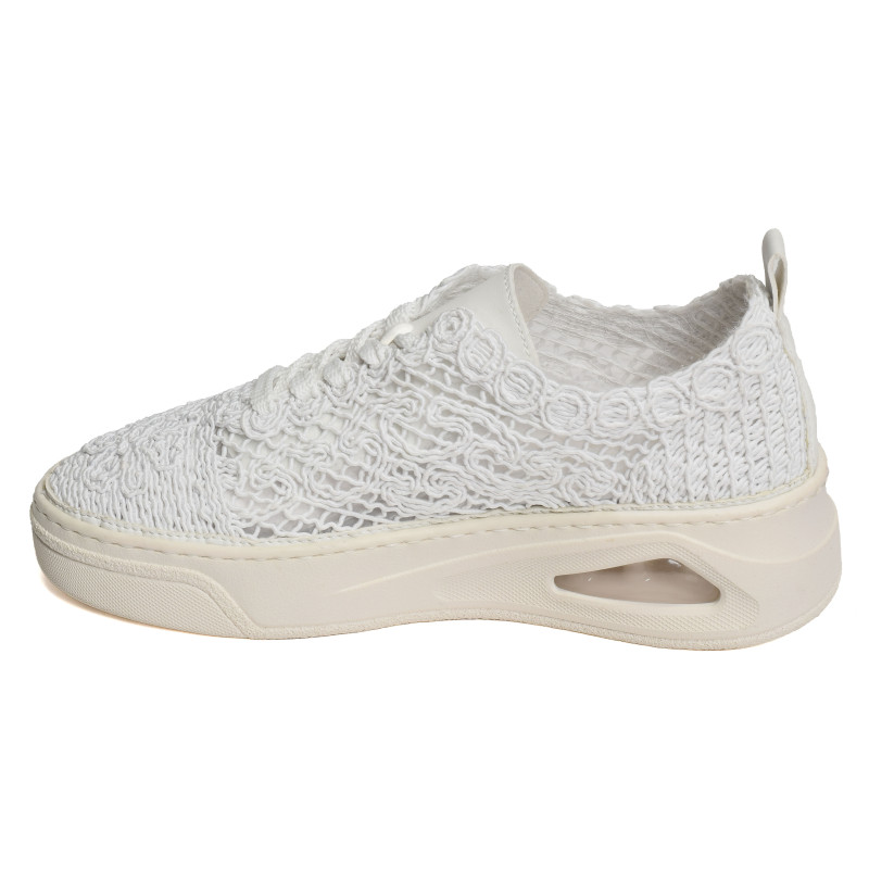 N6409 Blanc, Chaussures basses Rieker