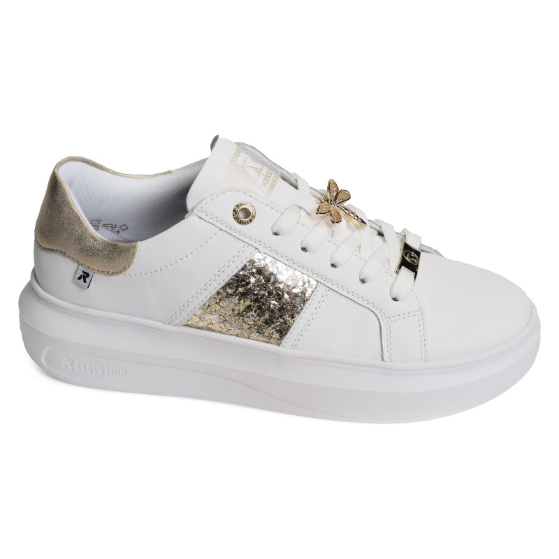 W1202 Blanc, Sneakers basses Rieker