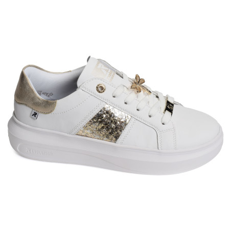 W1202 Blanc, Sneakers basses Rieker