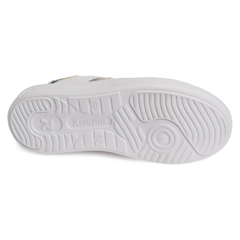 W1202 Blanc, Sneakers basses Rieker
