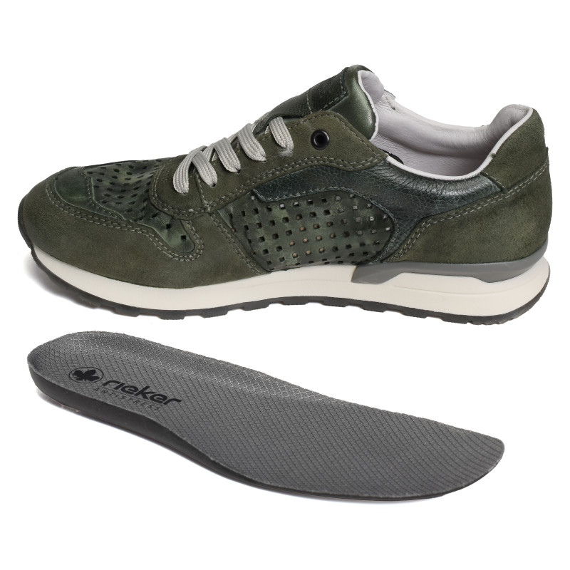 U0312 Vert, Baskets running Rieker