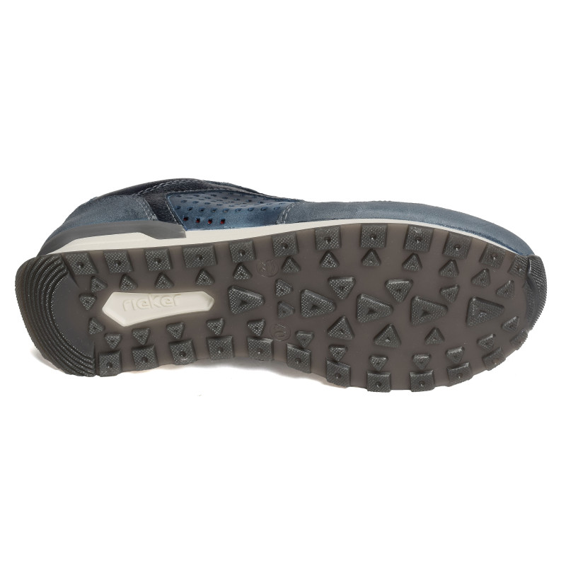 U0312 Bleu, Baskets running Rieker