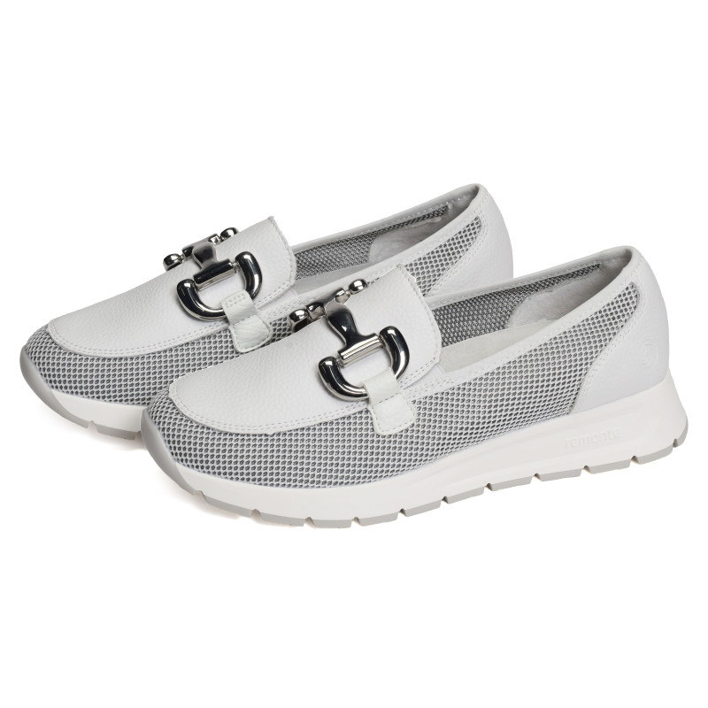 D2G02 Blanc, Mocassins Remonte